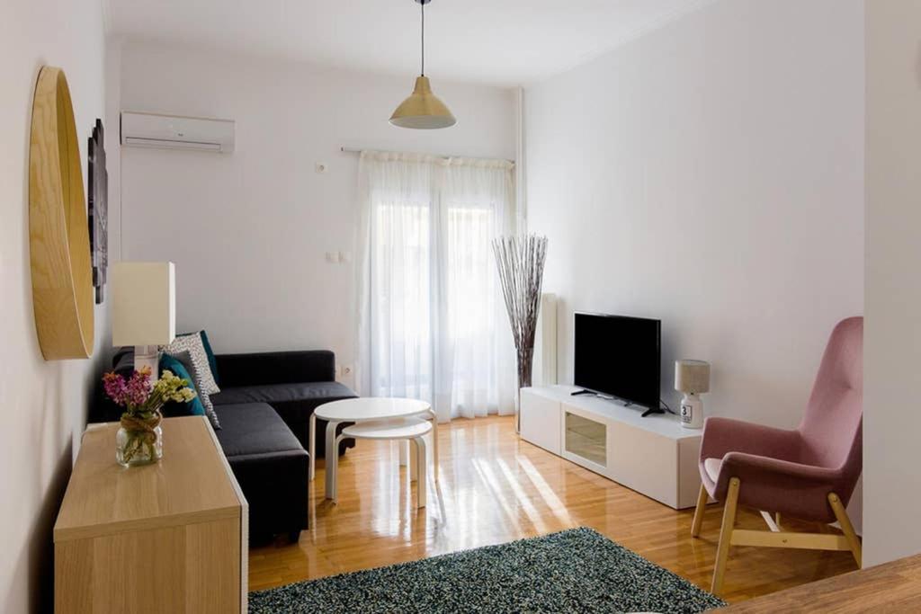 Апартаменти Brand New Decorated Flat For 4 Ppl In Pagrati Афіни Екстер'єр фото