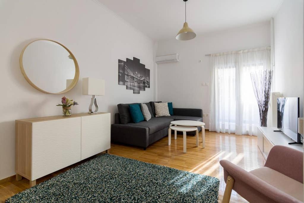 Апартаменти Brand New Decorated Flat For 4 Ppl In Pagrati Афіни Екстер'єр фото