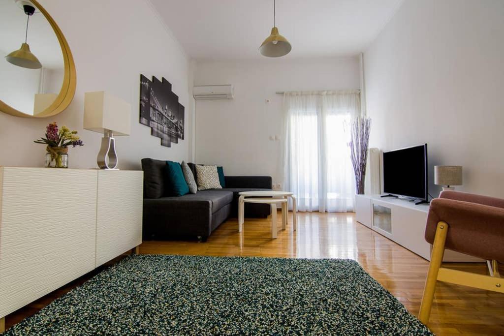 Апартаменти Brand New Decorated Flat For 4 Ppl In Pagrati Афіни Екстер'єр фото